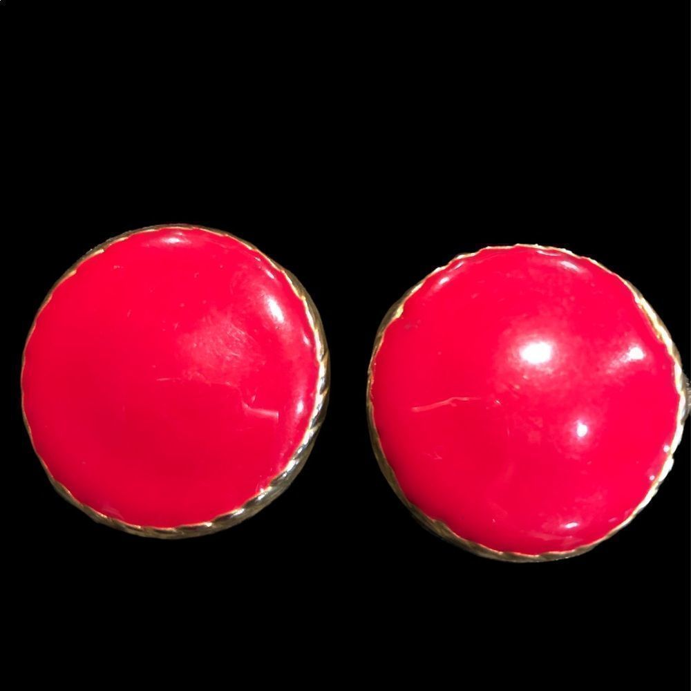 Blast from past vintage hot pink cheap earrings